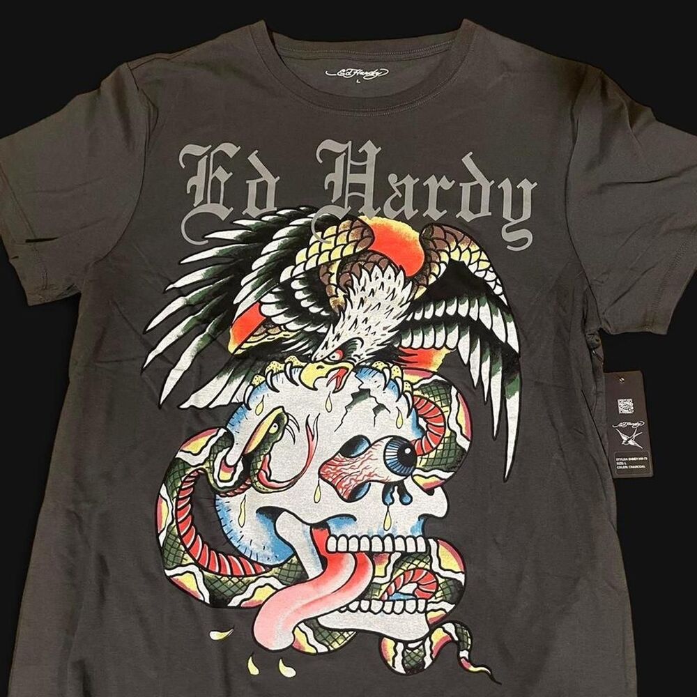 Ed-hardy Men's multi T-shirt